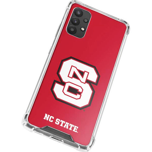 North Carolina State University Logo Red Galaxy A32 5G Clear Case