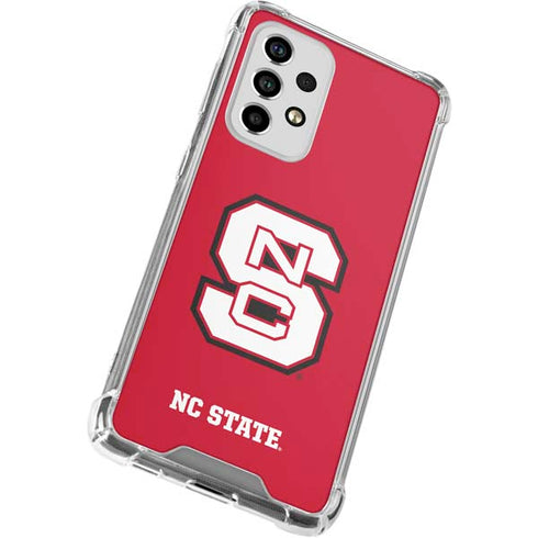 North Carolina State University Logo Red Galaxy A53 5G Clear Case