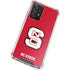 North Carolina State University Logo Red Galaxy A72 5G Clear Case