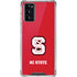 North Carolina State University Logo Red Galaxy Note20 5G Clear Case