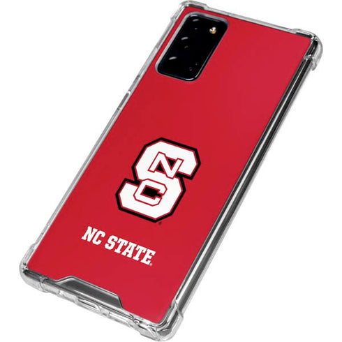 North Carolina State University Logo Red Galaxy Note20 5G Clear Case