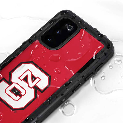 North Carolina State University Logo Red Galaxy S20 Waterproof Case