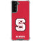 North Carolina State University Logo Red Galaxy S21 FE Clear Case