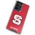 North Carolina State University Logo Red Galaxy S21 Ultra 5G Clear Case