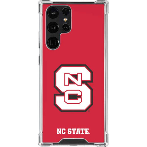 North Carolina State University Logo Red Galaxy S22 Ultra Clear Case