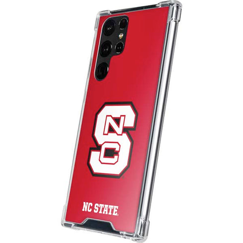 North Carolina State University Logo Red Galaxy S22 Ultra Clear Case