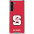 North Carolina State University Logo Red Galaxy S23 Plus Clear Case