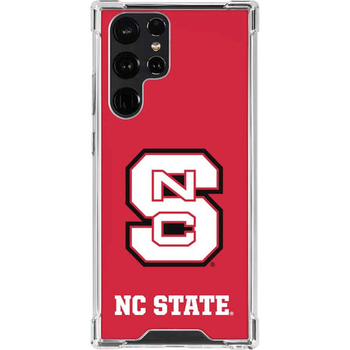 North Carolina State University Logo Red Galaxy S23 Ultra Clear Case