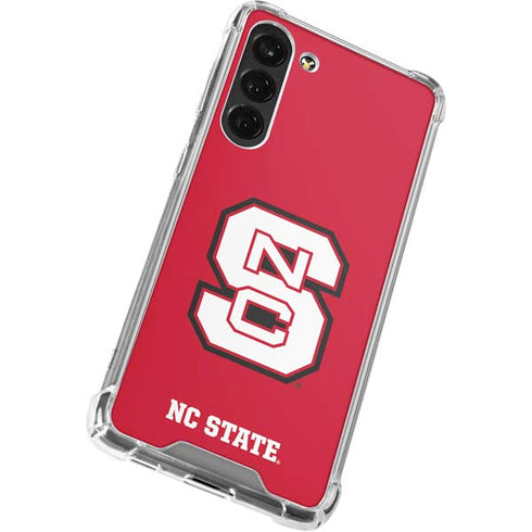 North Carolina State University Logo Red Galaxy S24 FE Clear Case