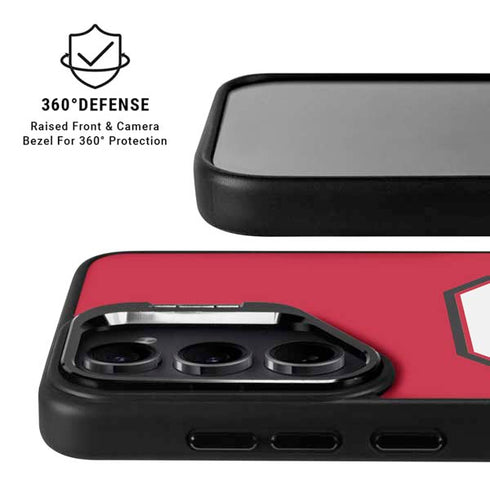 North Carolina State University Logo Red Galaxy S25 Kickstand Case