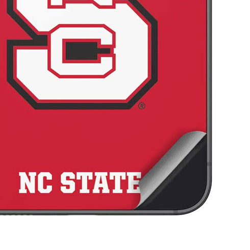 North Carolina State University Logo Red Galaxy S25 Plus Skin