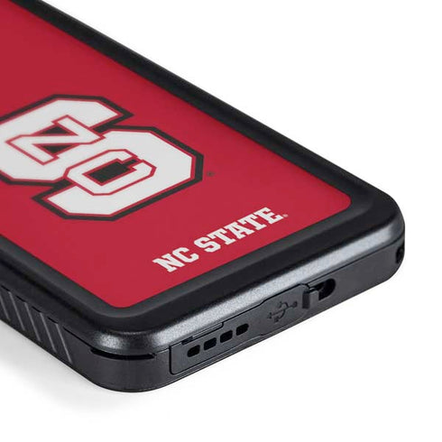 North Carolina State University Logo Red Galaxy S24 Plus Waterproof Case