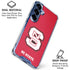 North Carolina State University Logo Red Galaxy S25 Clear Case