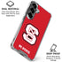 North Carolina State University Logo Red Galaxy S26 Plus Clear Case