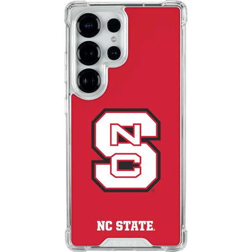 North Carolina State University Logo Red Galaxy S26 Ultra Clear Case
