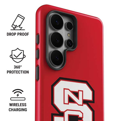 North Carolina State University Logo Red Galaxy S26 Ultra Impact Case