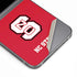 North Carolina State University Logo Red Galaxy Z Flip6 Skin