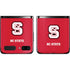 North Carolina State University Logo Red Galaxy Z Flip Skin