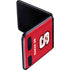 North Carolina State University Logo Red Galaxy Z Flip Skin