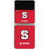 North Carolina State University Logo Red Galaxy Z Flip4 5G Skin