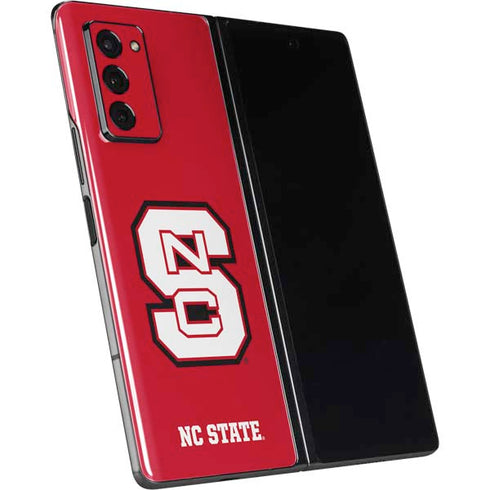 North Carolina State University Logo Red Galaxy Z Fold2 5G Skin