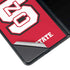 North Carolina State University Logo Red Galaxy Z Fold4 5G Skin