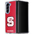 North Carolina State University Logo Red Galaxy Z Fold5 5G Clear Case