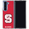 North Carolina State University Logo Red Galaxy Z Fold6 Clear Case