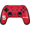North Carolina State University Logo Red Google Stadia Controller Skin