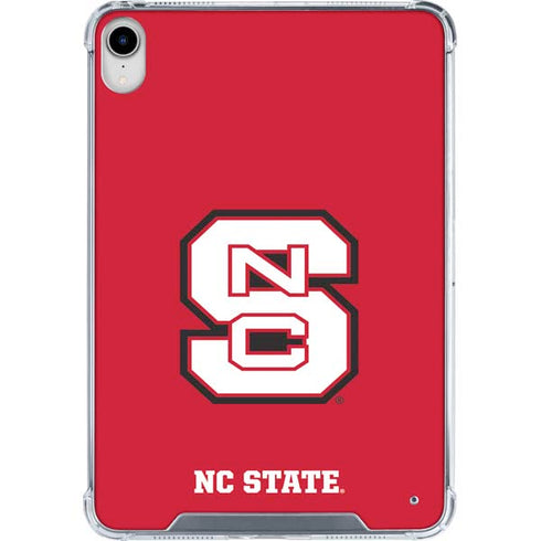 North Carolina State University Logo Red iPad 11th Gen (2025) Clear Case