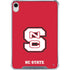 North Carolina State University Logo Red iPad 11th Gen (2025) Clear Case
