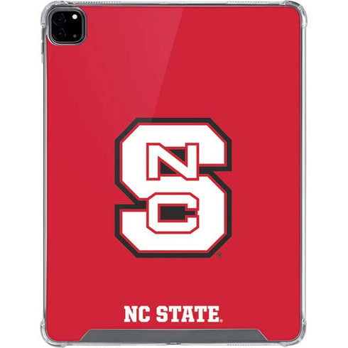 North Carolina State University Logo Red iPad Pro 12.9in (2020) Clear Case