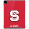 North Carolina State University Logo Red iPad Pro 12.9in (2020) Clear Case