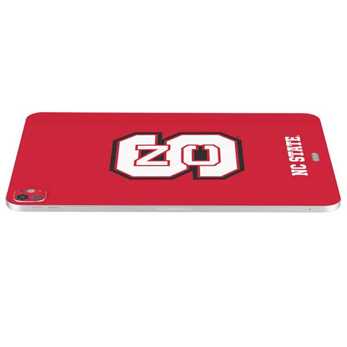 North Carolina State University Logo Red iPad Pro 13in M4 (2024) Skin