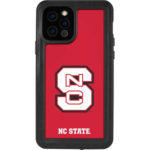 North Carolina State University Logo Red iPhone 12 Pro Waterproof Case