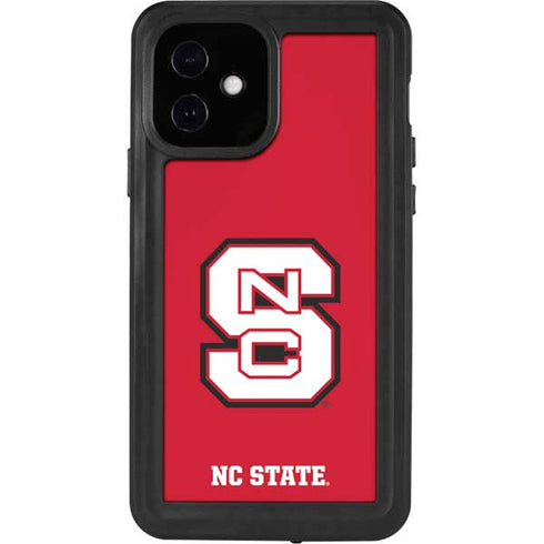North Carolina State University Logo Red iPhone 12 Waterproof Case