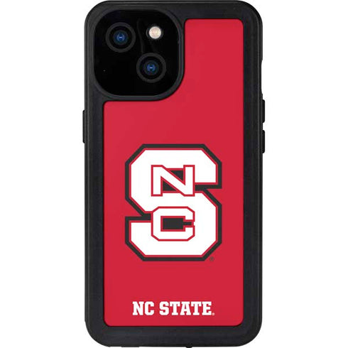 North Carolina State University Logo Red iPhone 13 Mini Waterproof Case