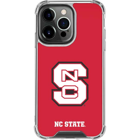 North Carolina State University Logo Red iPhone 13 Pro Clear Case