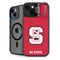 North Carolina State University Logo Red iPhone 15 Kickstand Case