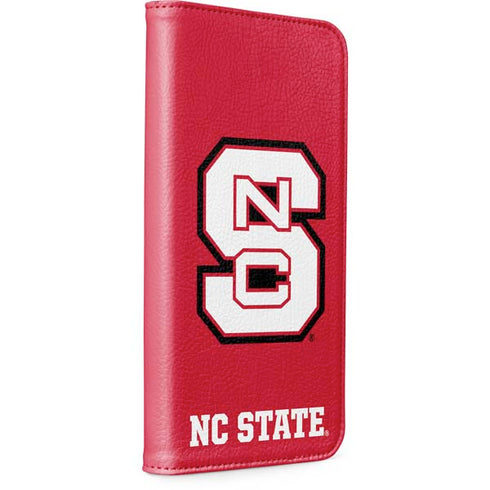 North Carolina State University Logo Red iPhone 15 Plus Folio Case