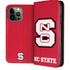 North Carolina State University Logo Red iPhone 15 Pro Max Folio Case