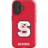 North Carolina State University Logo Red iPhone 16 Plus Impact Case