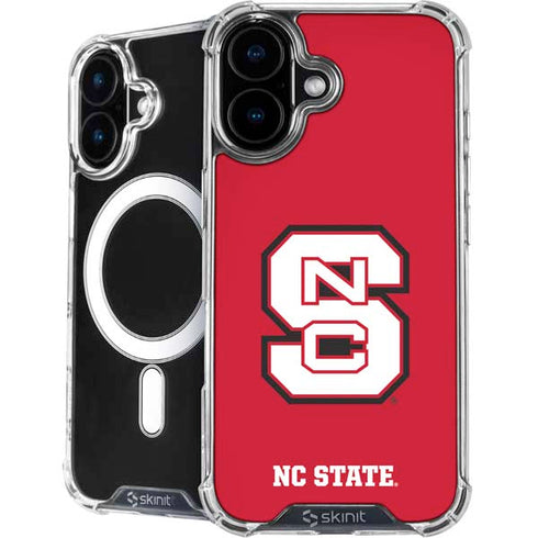 North Carolina State University Logo Red iPhone 16 Plus MagSafe Case