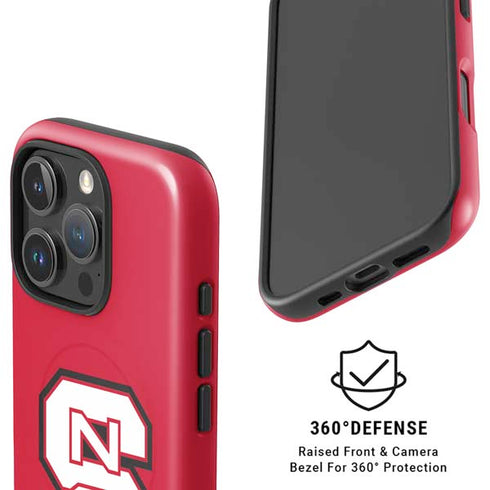 North Carolina State University Logo Red iPhone 16 Pro Magsafe Impact Case