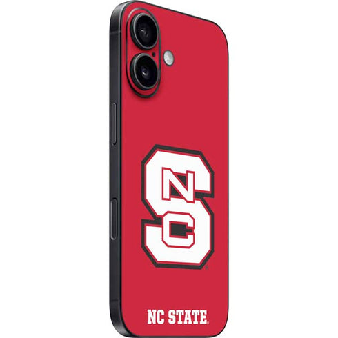 North Carolina State University Logo Red iPhone 16 Skin