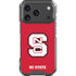 North Carolina State University Logo Red iPhone 18 Pro Clear Case