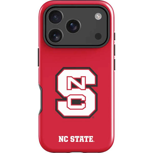North Carolina State University Logo Red iPhone 18 Pro Impact Case