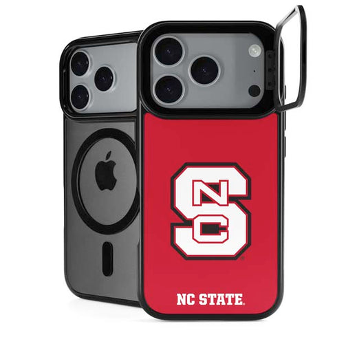 North Carolina State University Logo Red iPhone 18 Pro Kickstand Case