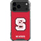 North Carolina State University Logo Red iPhone 18 Pro Max Clear Case