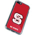 North Carolina State University Logo Red iPhone SE (2nd & 3rd Gen) Clear Case
